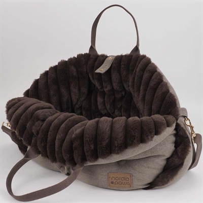 Nordic Paws Bæretaske Til Hunden Design Mara Mocca Brun